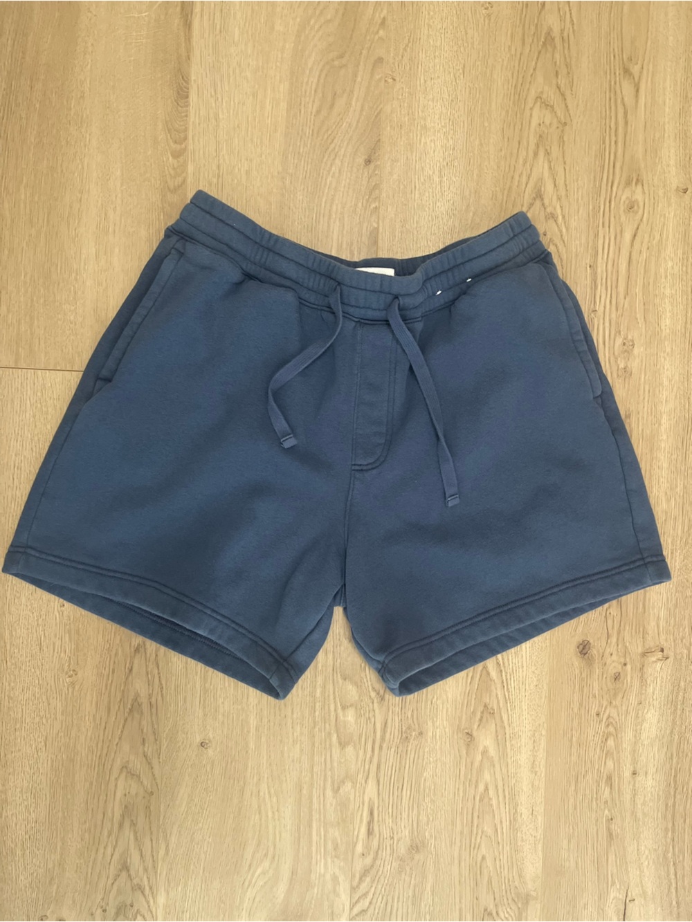 Hollister Dark Blue Athletic Drawstring Shorts (L)